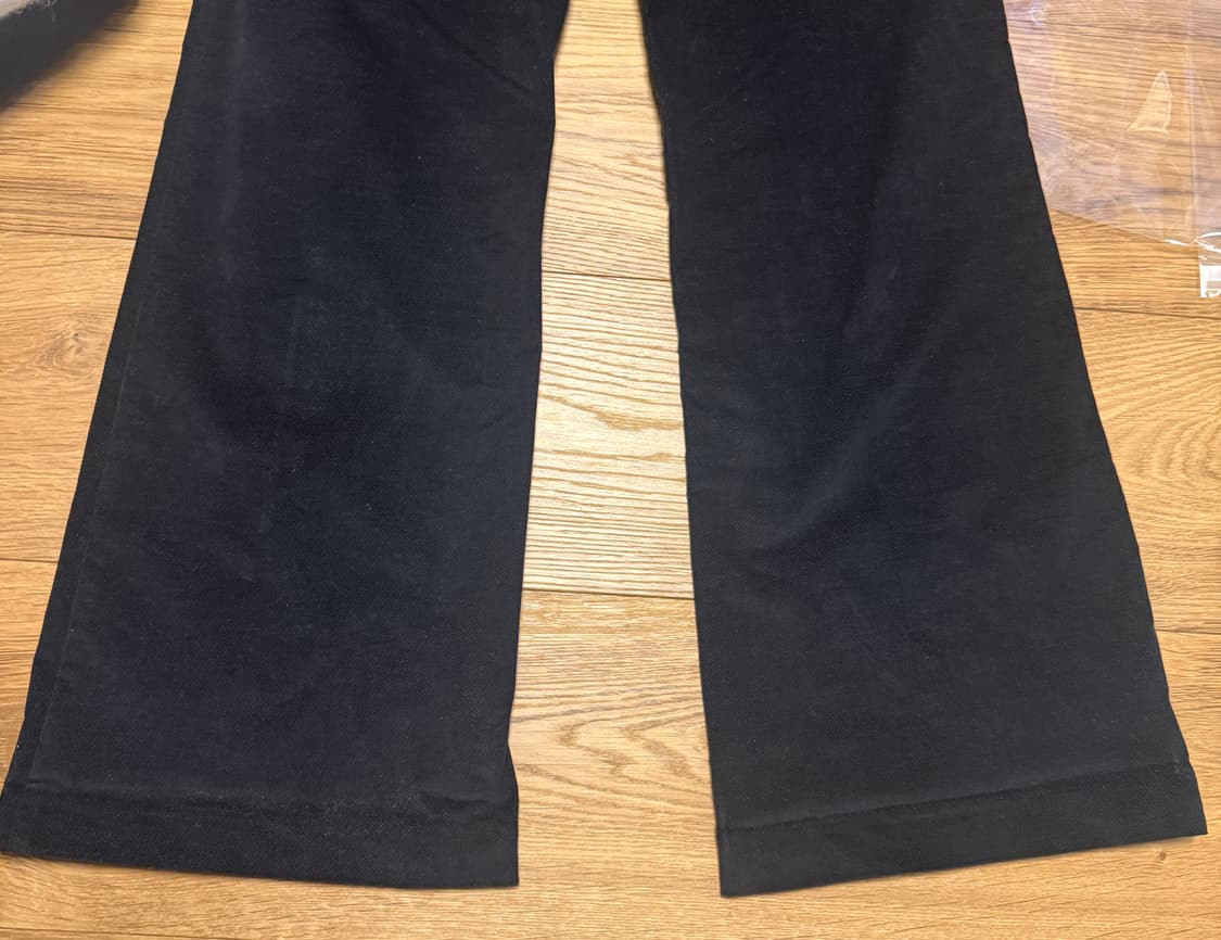 새상품)benetto 블랙면스판 팬츠 상품이미지7