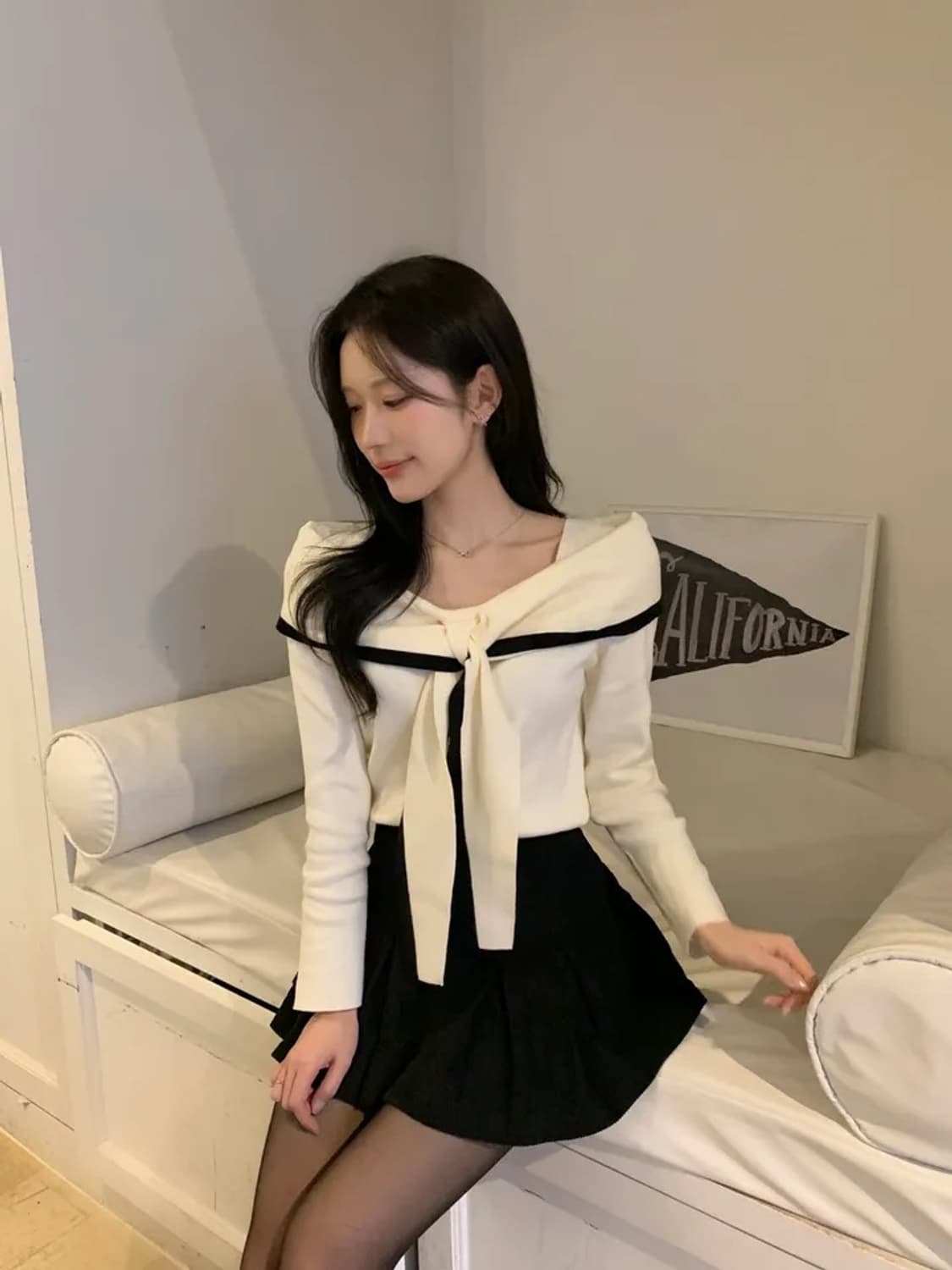 세라 리본 니트 상품이미지2