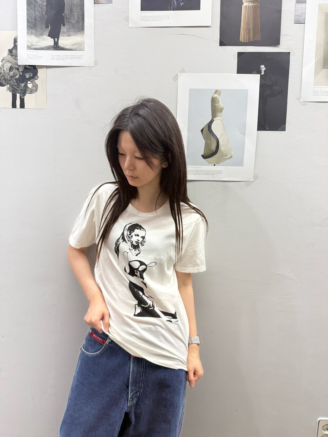 히스테릭 글래머 히스걸 아트워크 티셔츠 상품이미지9