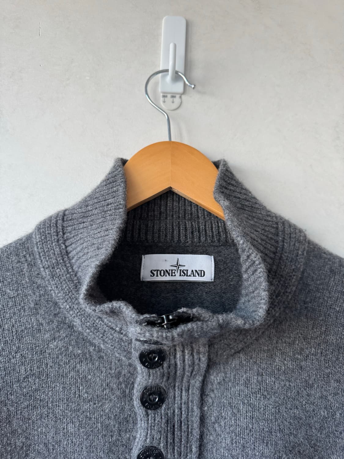 스톤아이랜드 반집업 니트 상품이미지5