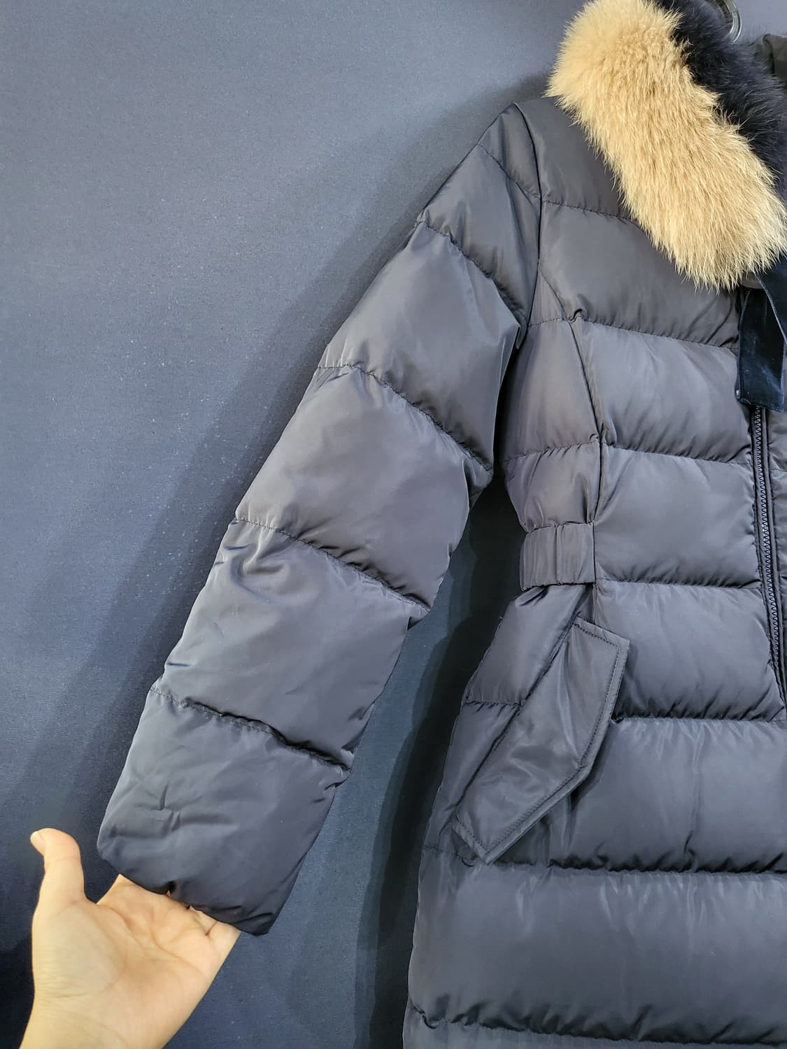 오즈세컨 폭스 구스다운패딩 상품이미지3