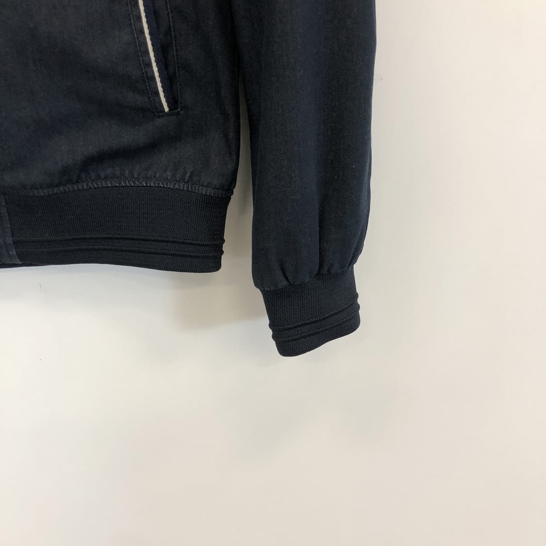 자라 우븐 블루종자켓 M 상품이미지3