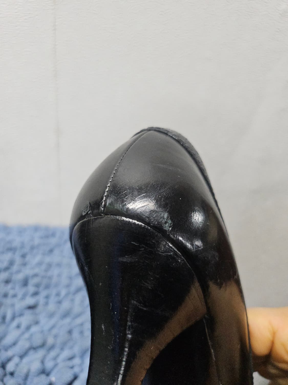 페라가모 블랙 로퍼 펌프스  5  굽7 상품이미지6