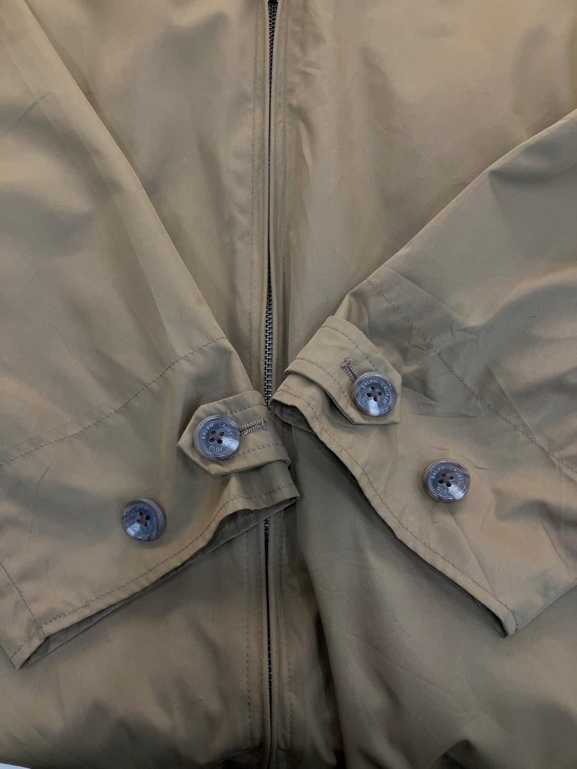 폴로 랄프로렌 베이지 점퍼 L 상품이미지6