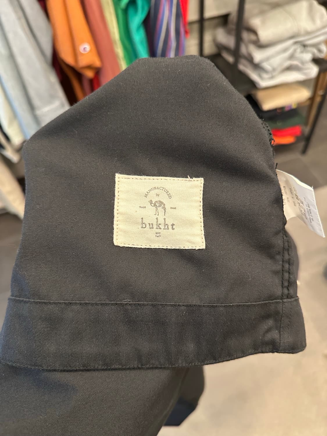 Bukht black stitch pocket short jacket 상품이미지10