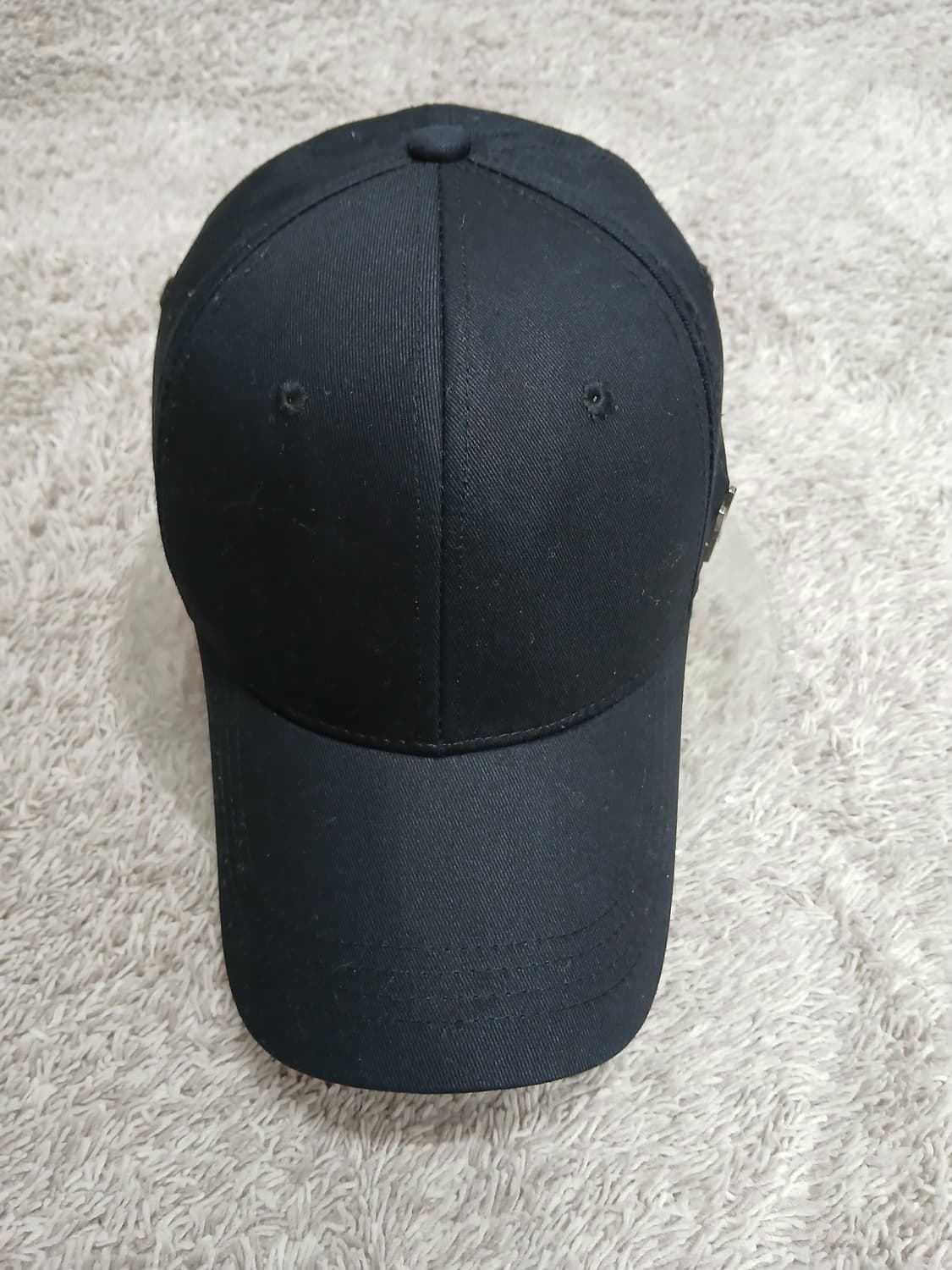 바잘 VARZAR 블랙 볼캡 상품이미지2