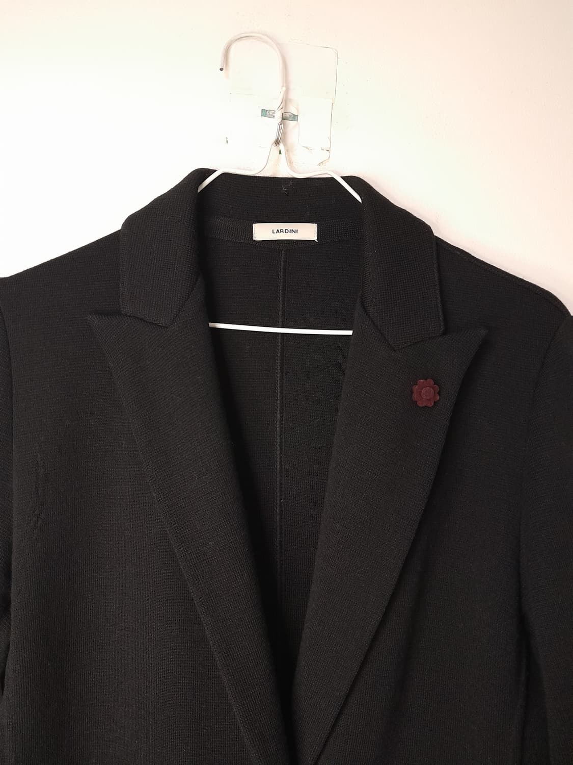 라르디니 블랙 메리노울 니트자켓 42 상품이미지3