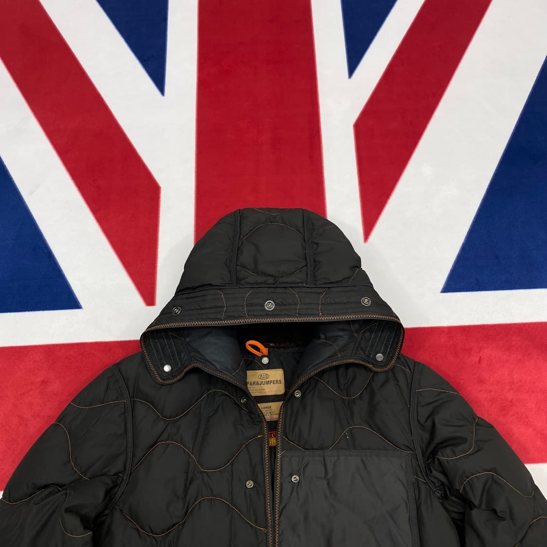 파라점퍼스 코데악 내피 퀼팅패딩 L  상품이미지3