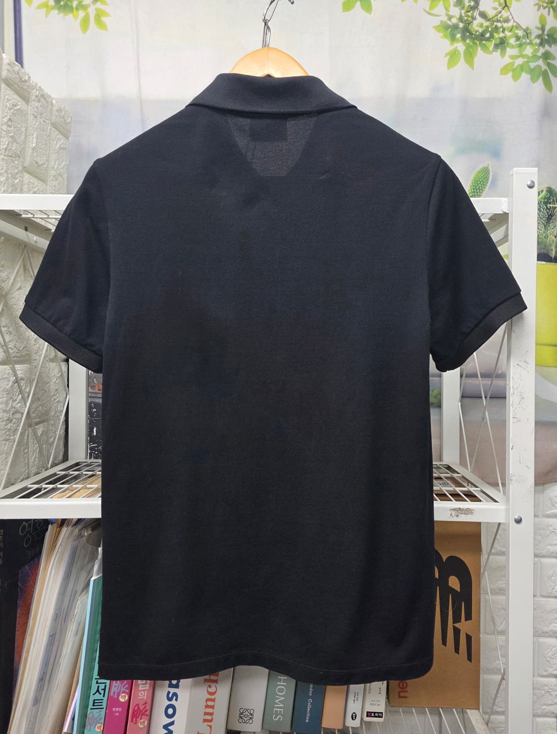 엠포리오아르마니 남성반팔티 95 플로럴 자수 폴로셔츠 MM71 상품이미지4