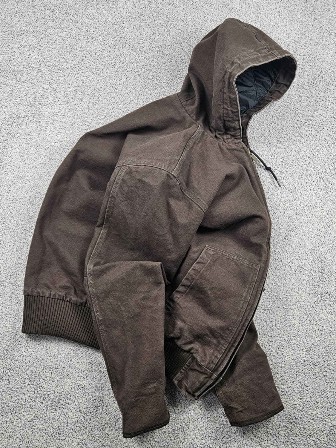 칼하트 덕 캔버스 액티브 후드 워크 자켓 ( S ) / 10254 상품이미지4