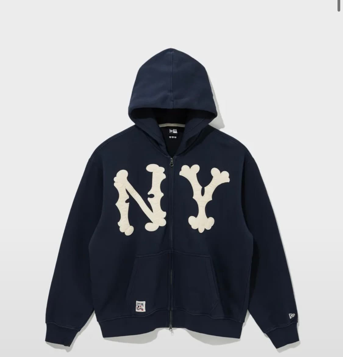 MLB 쿠퍼스타운 뉴욕 양키스 하이랜더스 집업 후디 네이비 상품이미지1