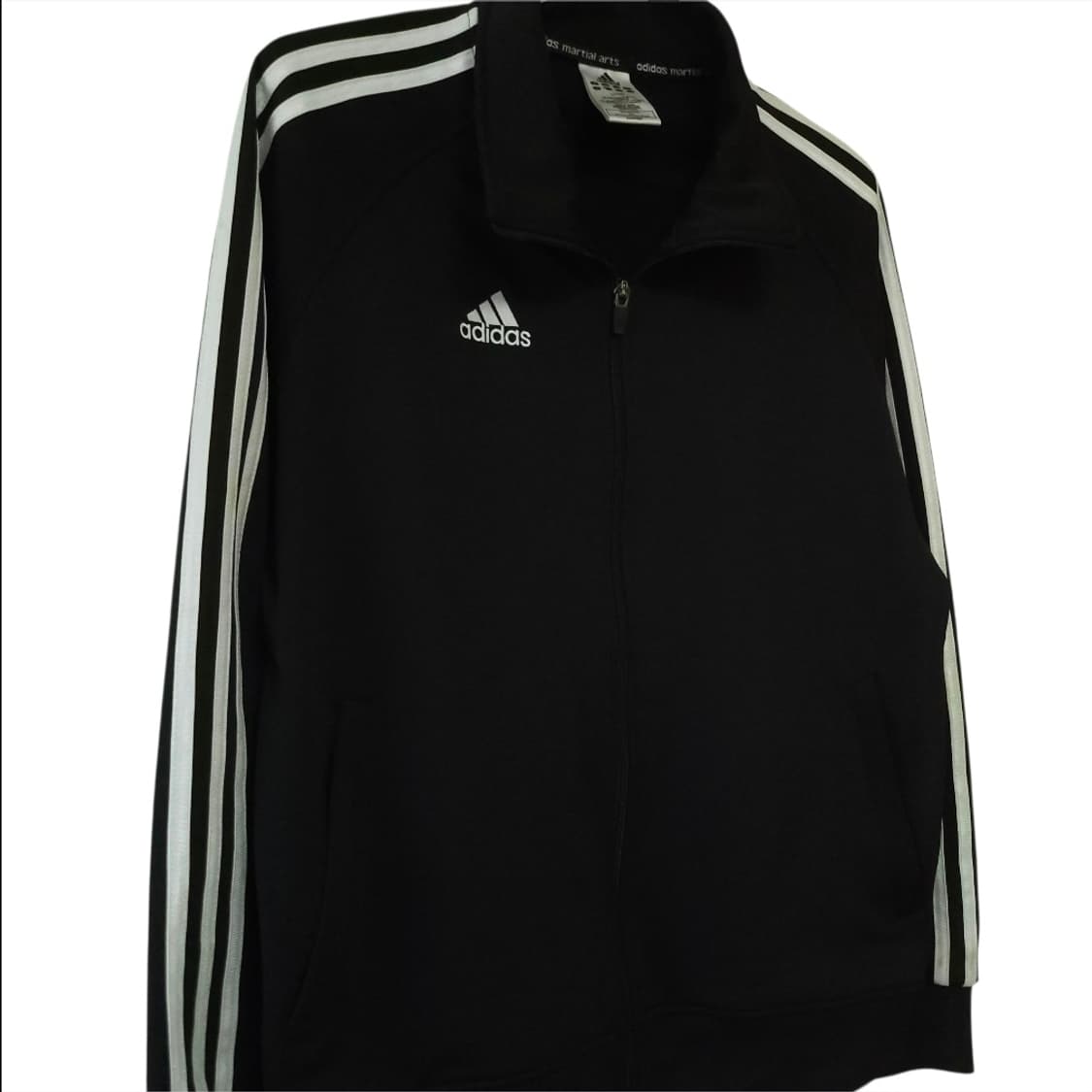 아디다스져지 블랙 95-100 검정색 트랙탑 저지 상품이미지3