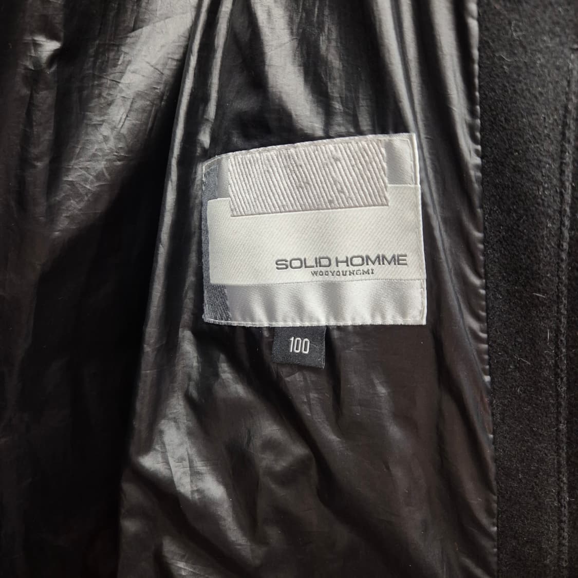 솔리드옴므 우영미 패딩 코트 100 상품이미지4