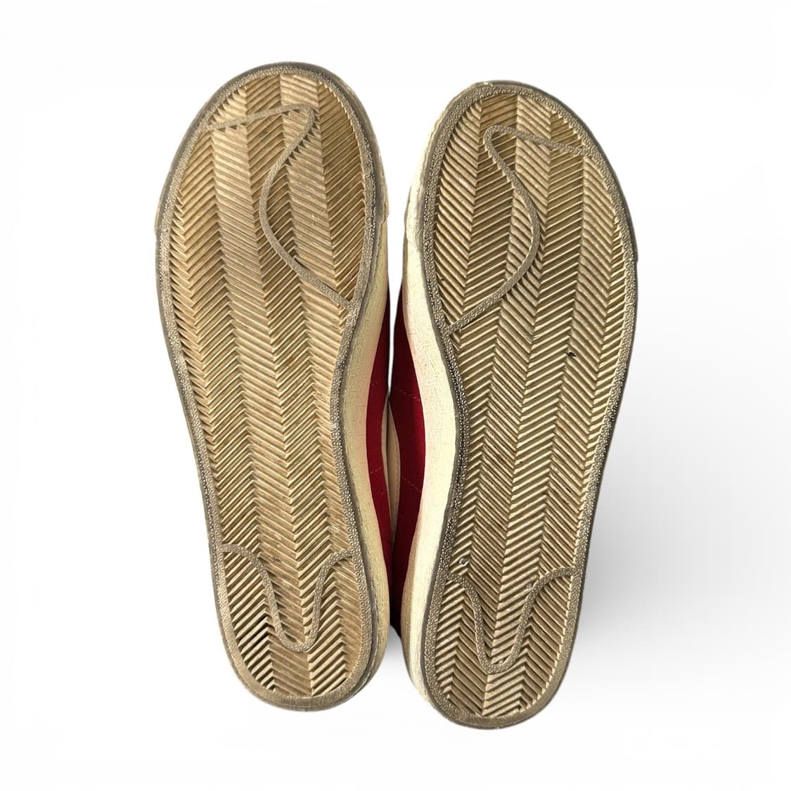 나이키 블레이저 미드 스웨이드 하이탑 스니커즈 레드 상품이미지3