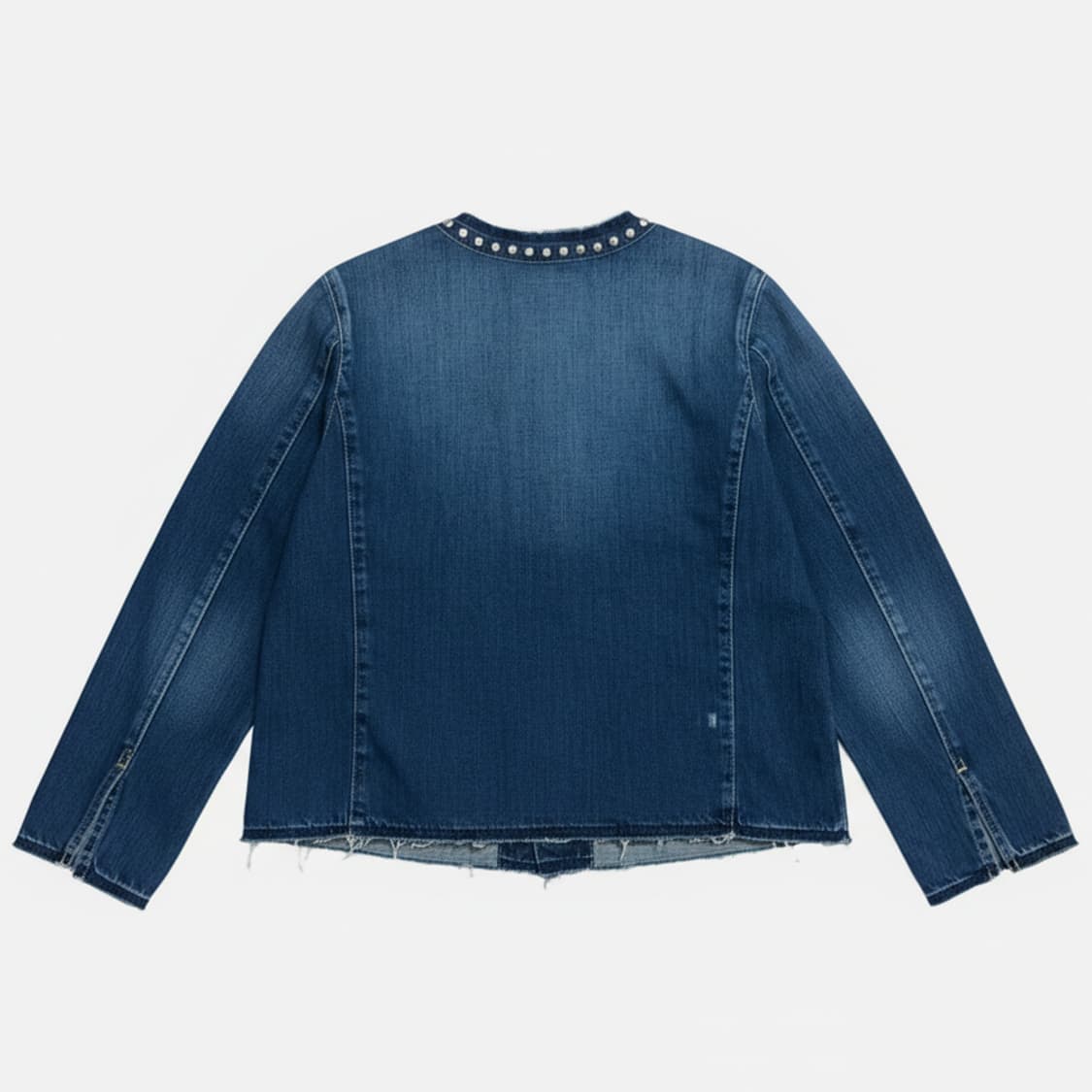히스테릭글래머 프린지 스터드 데님자켓 S 상품이미지2