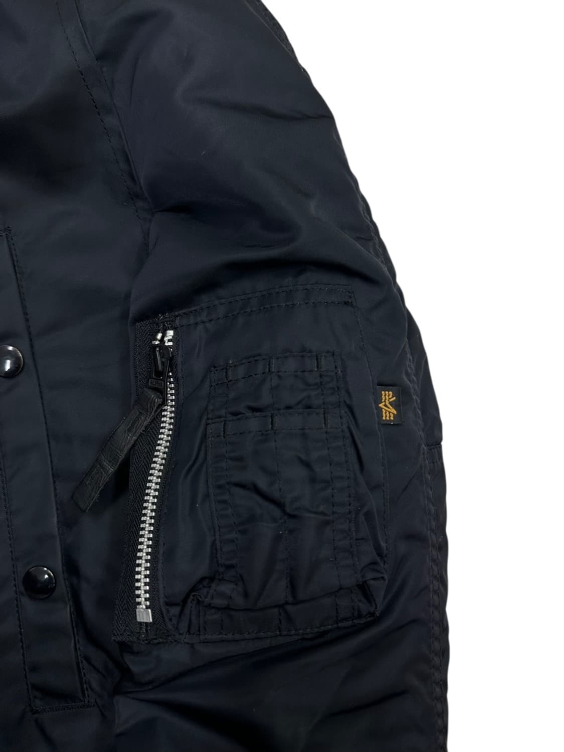 알파인더스트리 N3B 야상패딩 블랙 (S~L) 상품이미지4