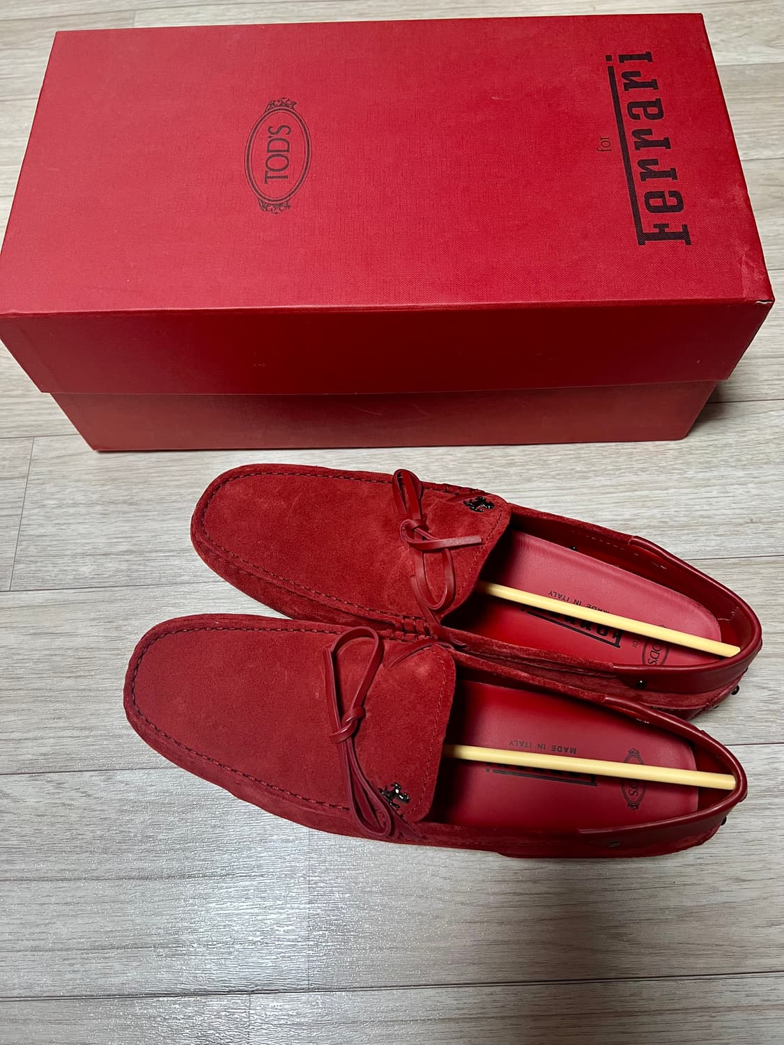 토즈 포 페라리 고미노 시티 로퍼 UK 7.5 상품이미지6