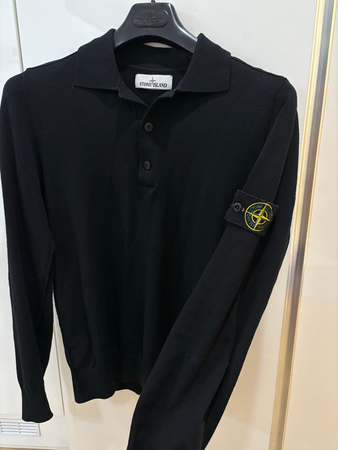 스톤아일랜드 반집업 니트카라 M 상품이미지1