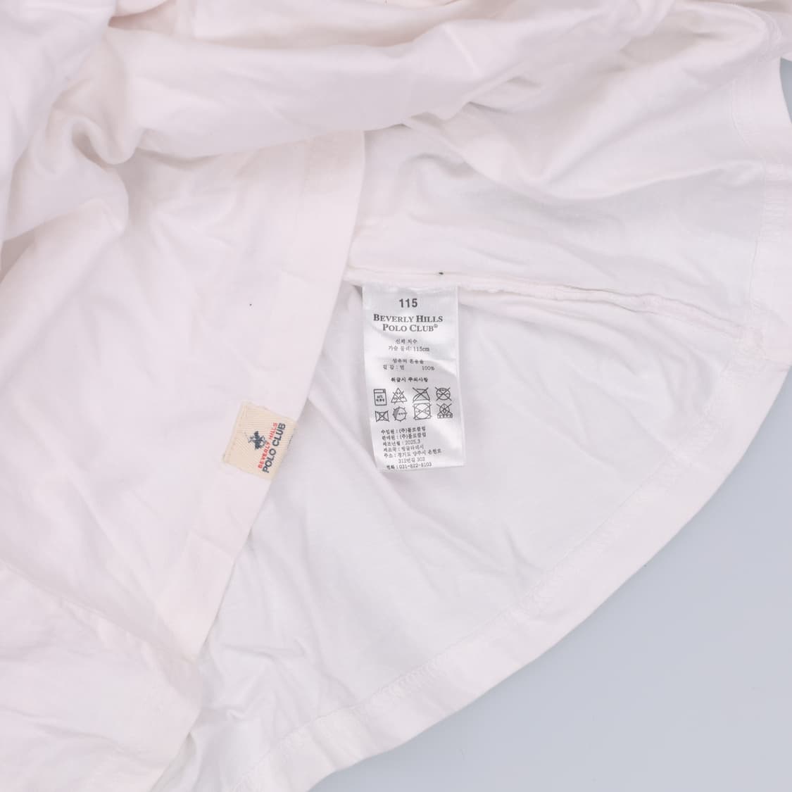 115 폴로클럽 스몰로고 반팔티 0521H 상품이미지4