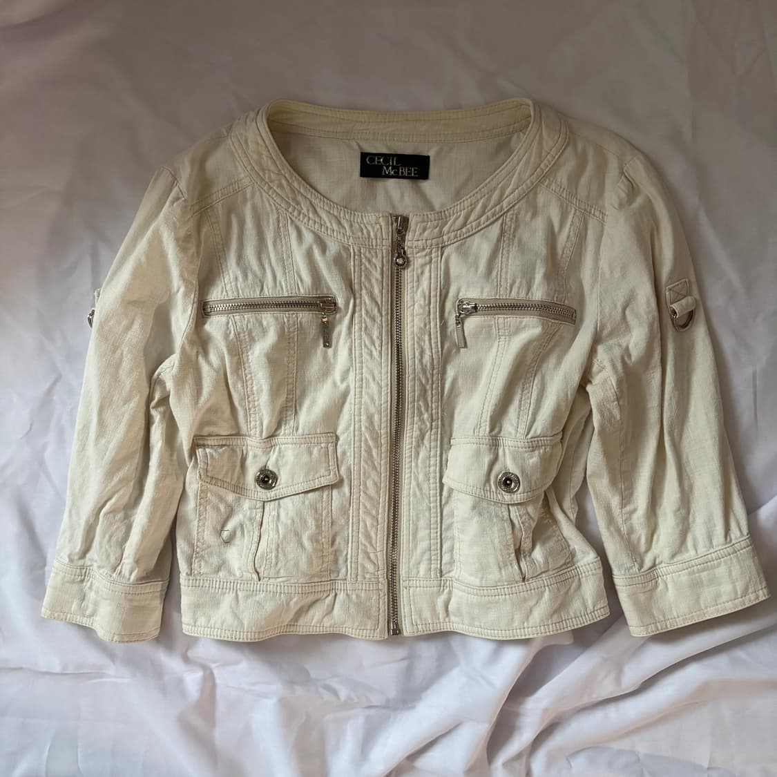 세실맥비 갸루 y2k 7부 자켓 상품이미지1