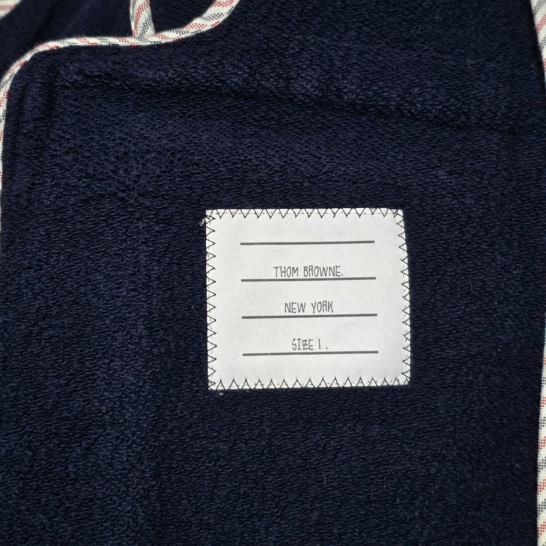 톰브라운 4바 져지 코튼 블레이저 자켓 상품이미지7