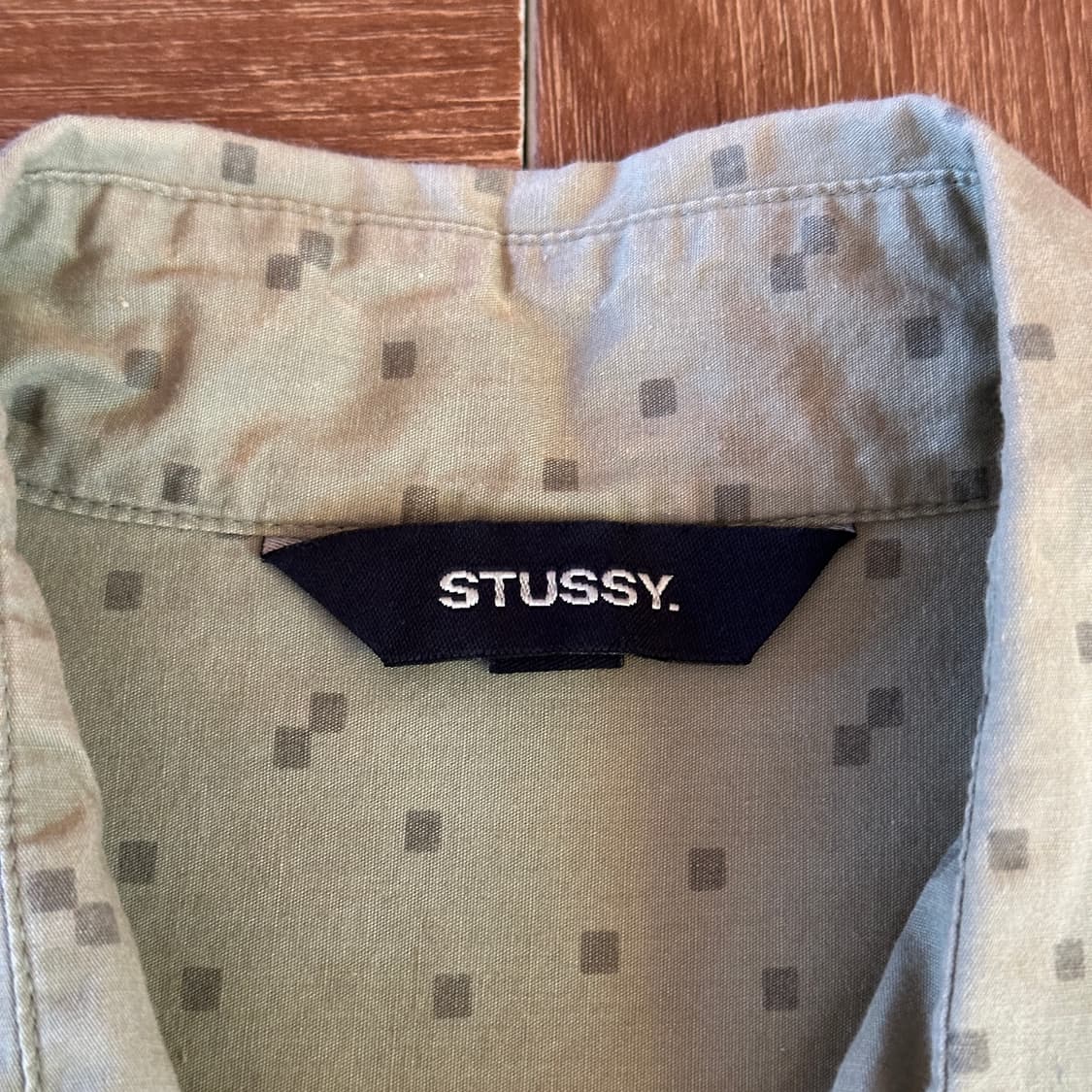 90‘s Stussy usa cotton shirts 상품이미지6