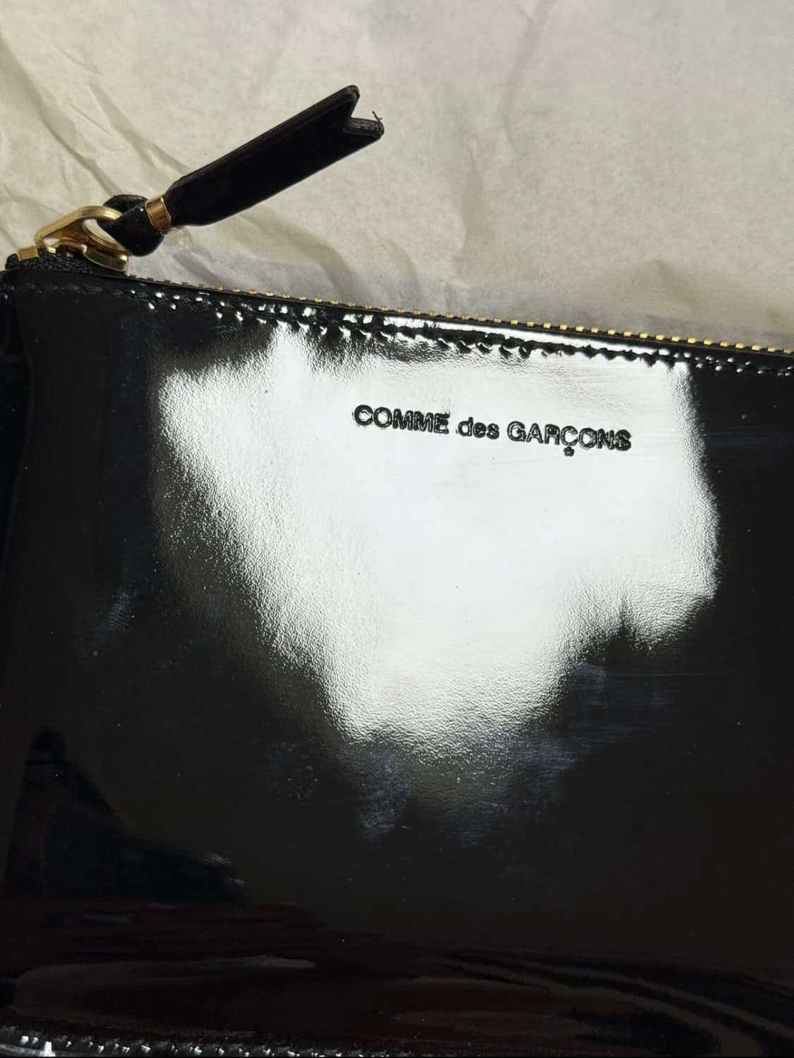 꼼데가르송 글로시 월렛 상품이미지2