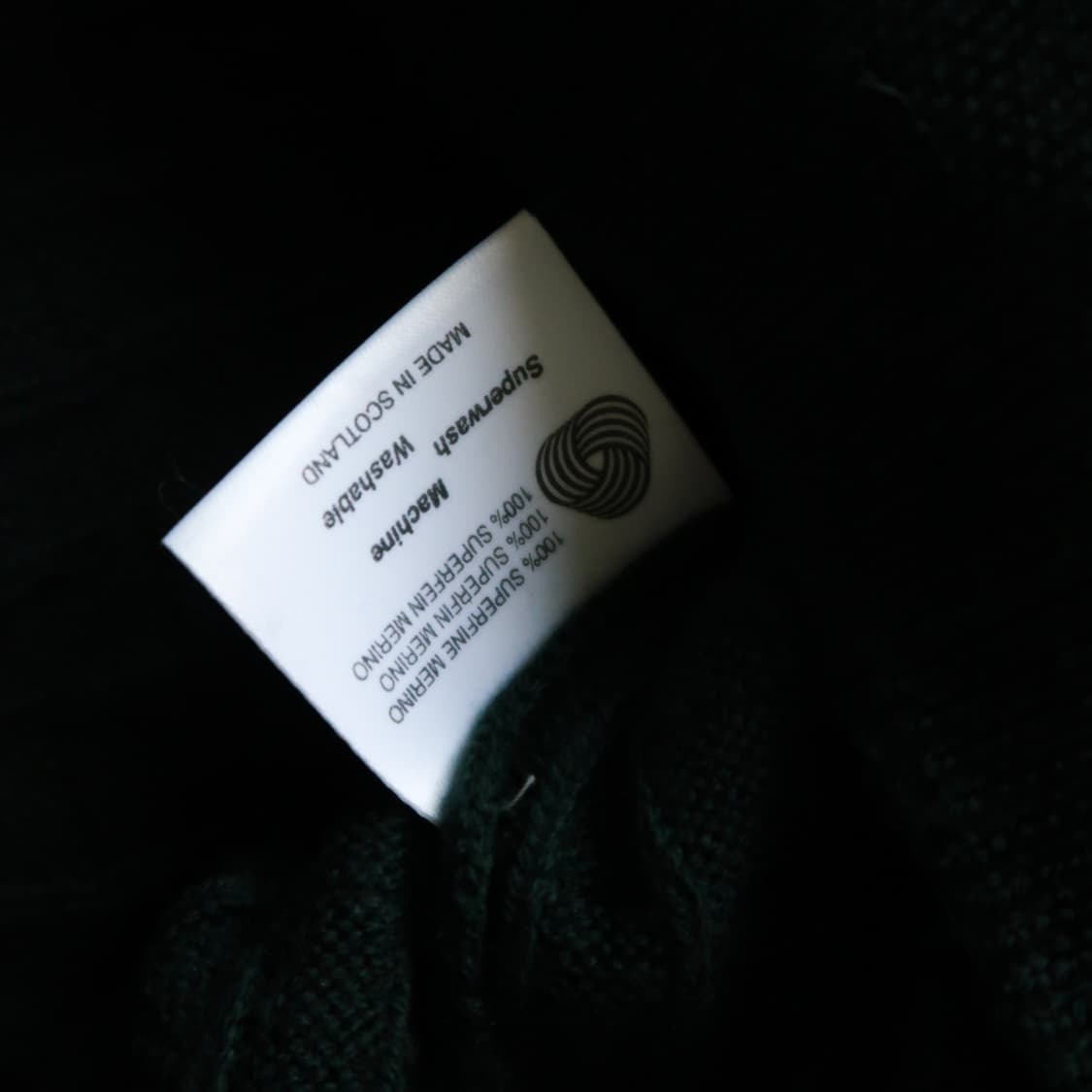 [Made in Scotland] 빈티지 OG 롤렉스 메리노 울 스웨터 상품이미지7