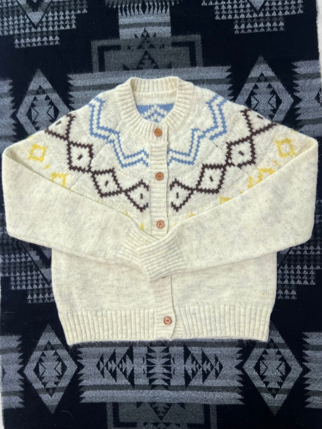 빈티지 가디건 여성 44~55 상품이미지2