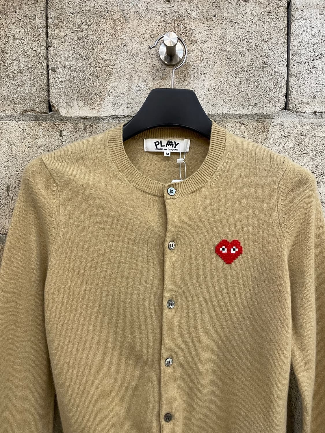 꼼데가르송 x 인베이더 픽셀 와펜 가디건 상품이미지2