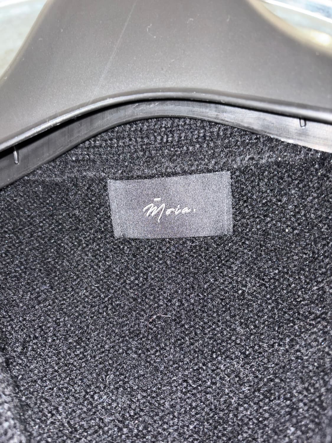 모이아 23FW 2way 알파카 가디건 블랙  상품이미지8