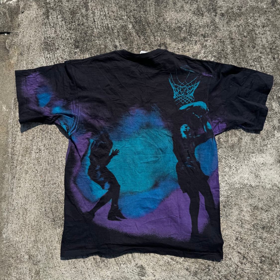 [M] 90s Nike 나이키 마이클조던 올오버 프린팅 티셔츠 상품이미지2