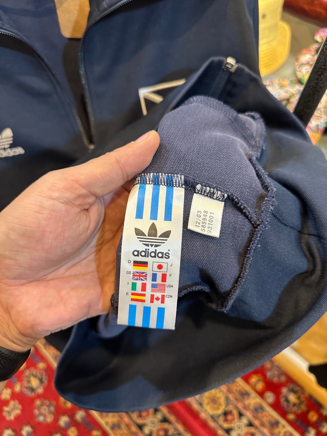 아디다스 스코틀랜드 로고 져지 네이비 95 상품이미지8