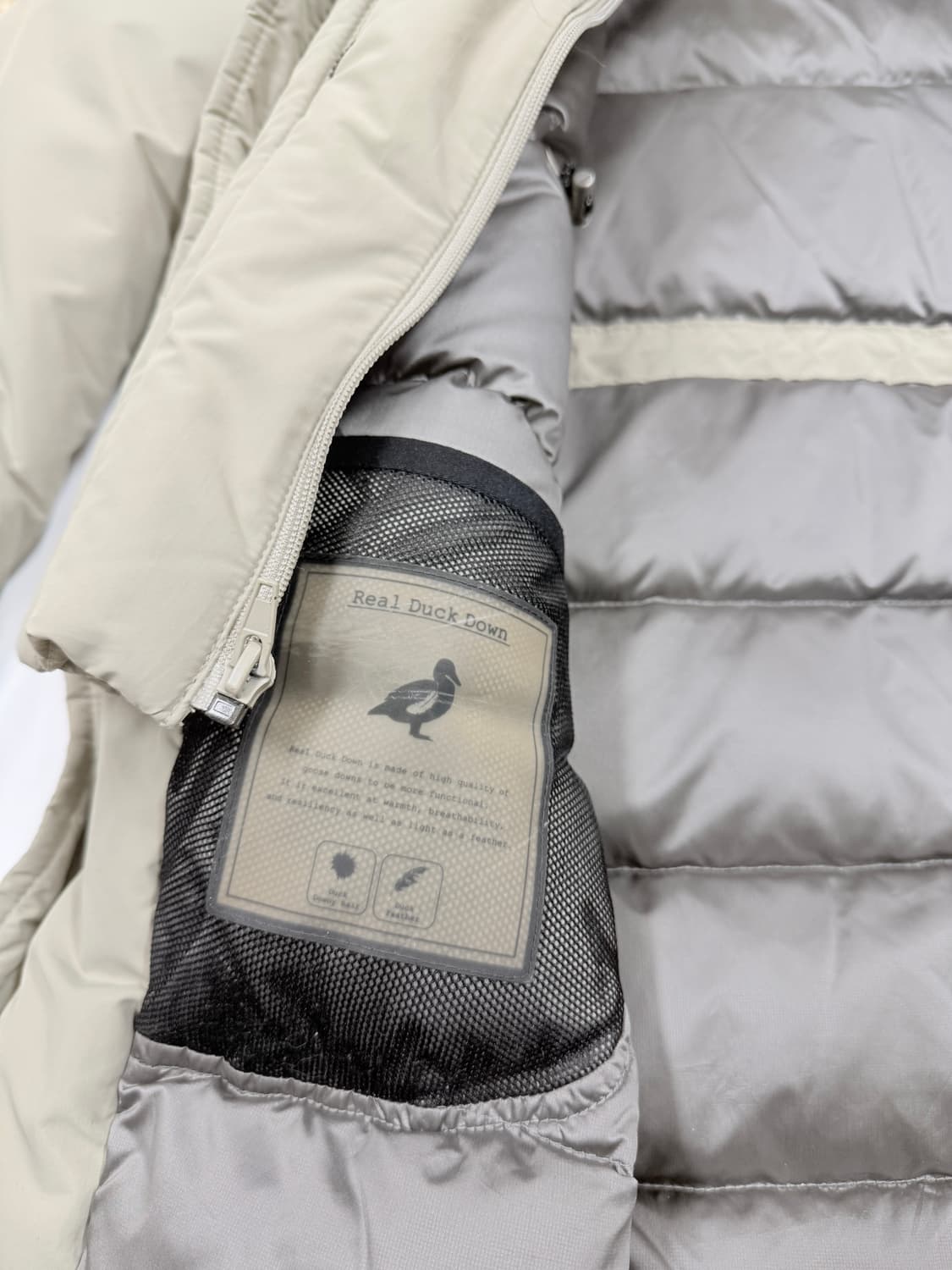 앤드지 폭스퍼 구스 맥스다운 롱패딩 상품이미지9