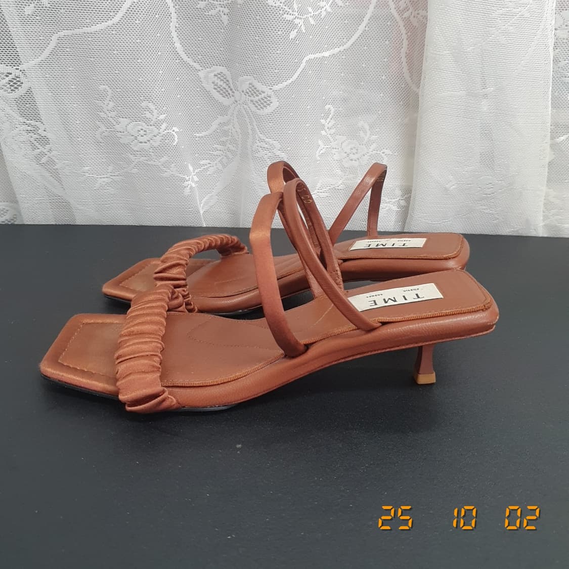 타임 샌들 235 굽4cm 상품이미지2