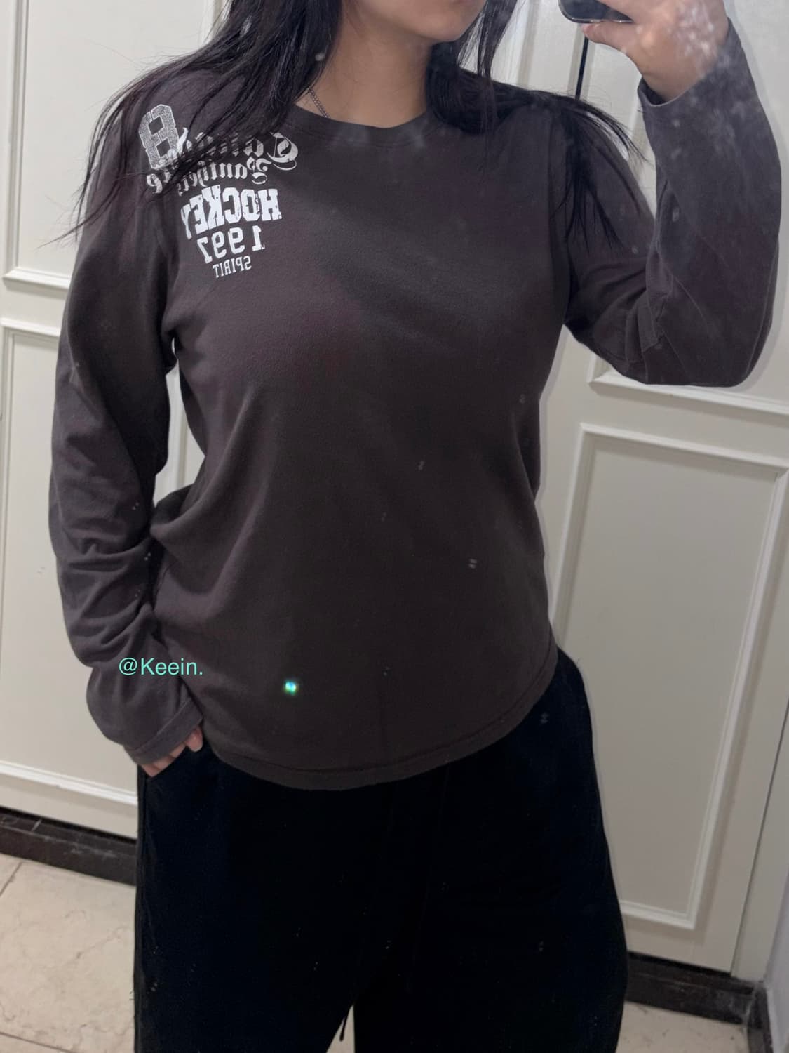 Brown longsleeve 상품이미지4