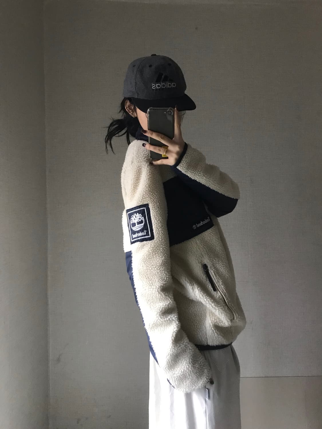 팀버랜드 아이보리 후리스 상품이미지4