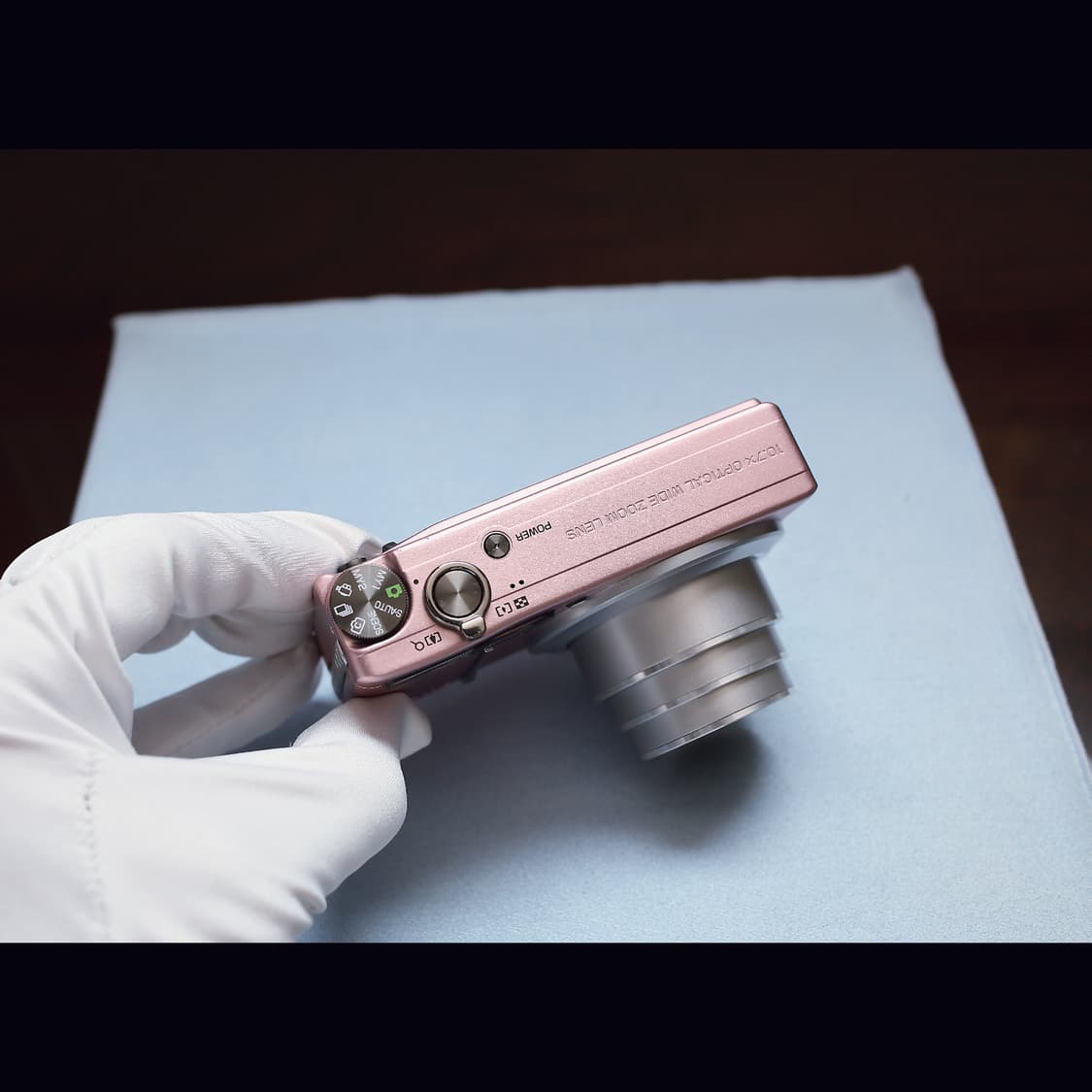 레어<준민트급><소프트포커스>리코 cx5 핑크 빈티지 디카 상품이미지3