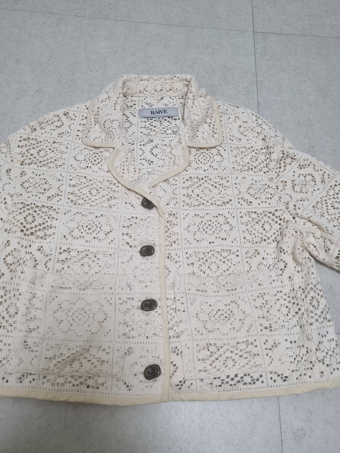 레이브 레이스 하프 슬리브 자켓 상품이미지6