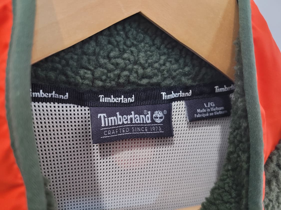 팀버랜드 컬러블록 셰르파 플리스 자켓 L사이즈 상품이미지3