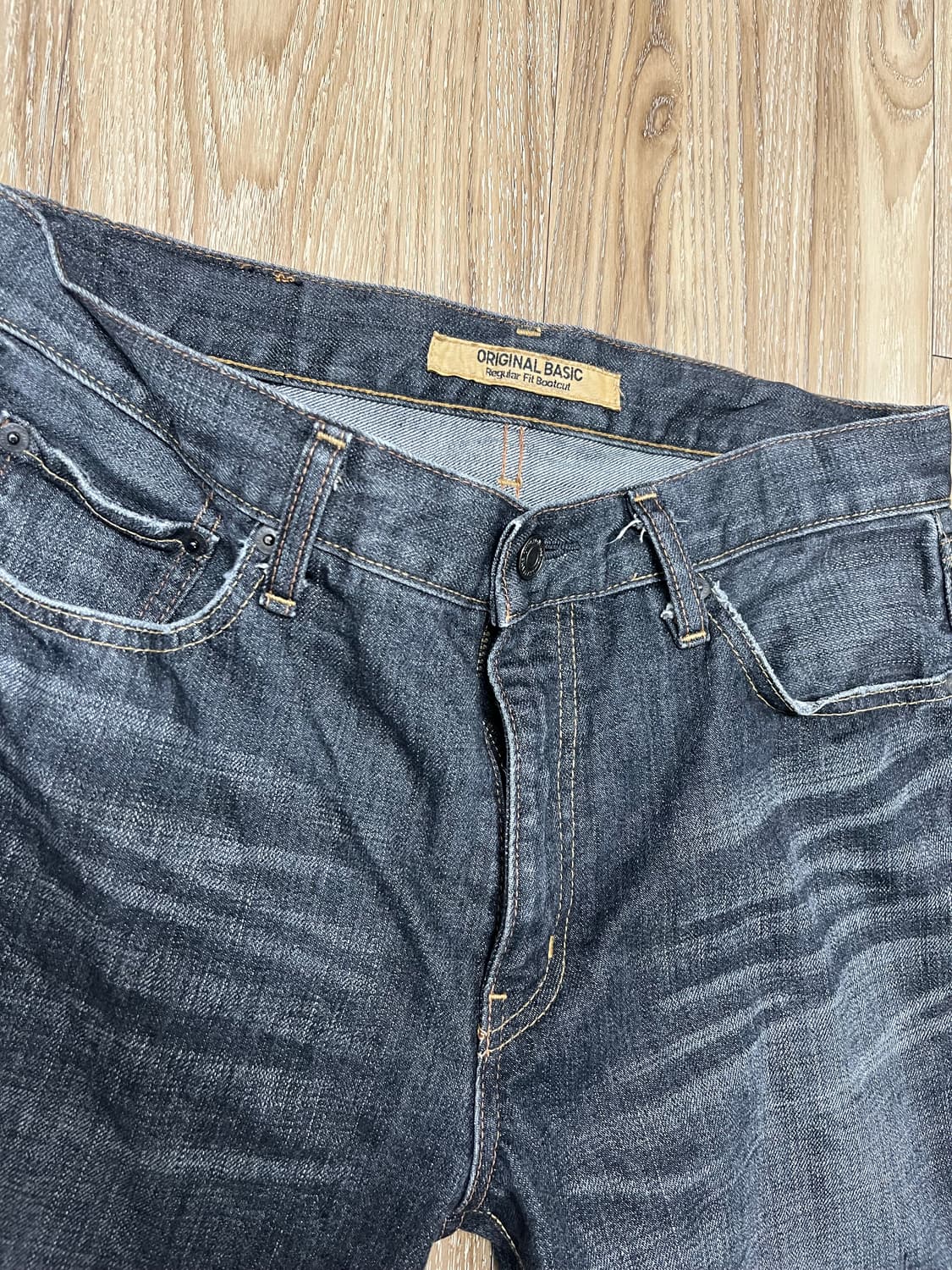 유니클로 부츠컷 청바지 31 상품이미지6