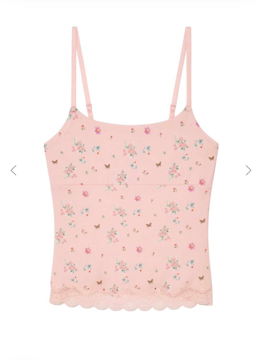 글로니 하트 레이스 캐미솔 상품이미지1