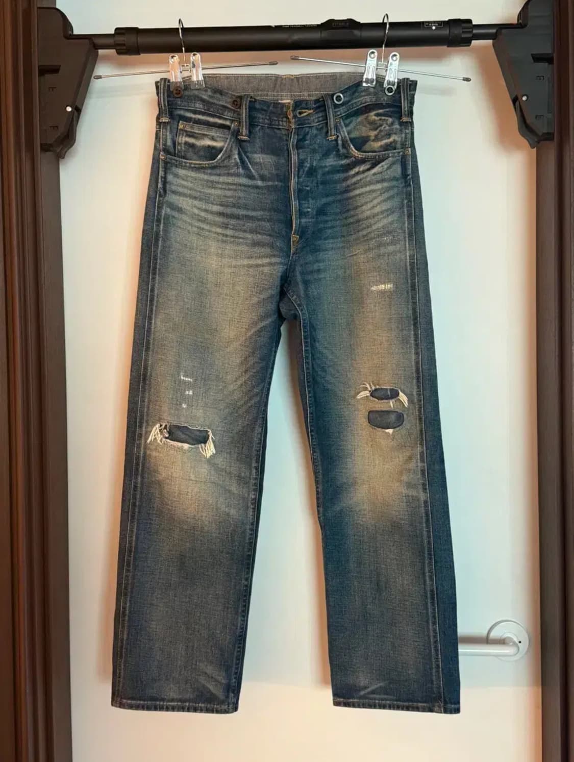 RRL 빈티지 파이브포켓 풀러턴 리페어진 31/30사이즈 판매 상품이미지1