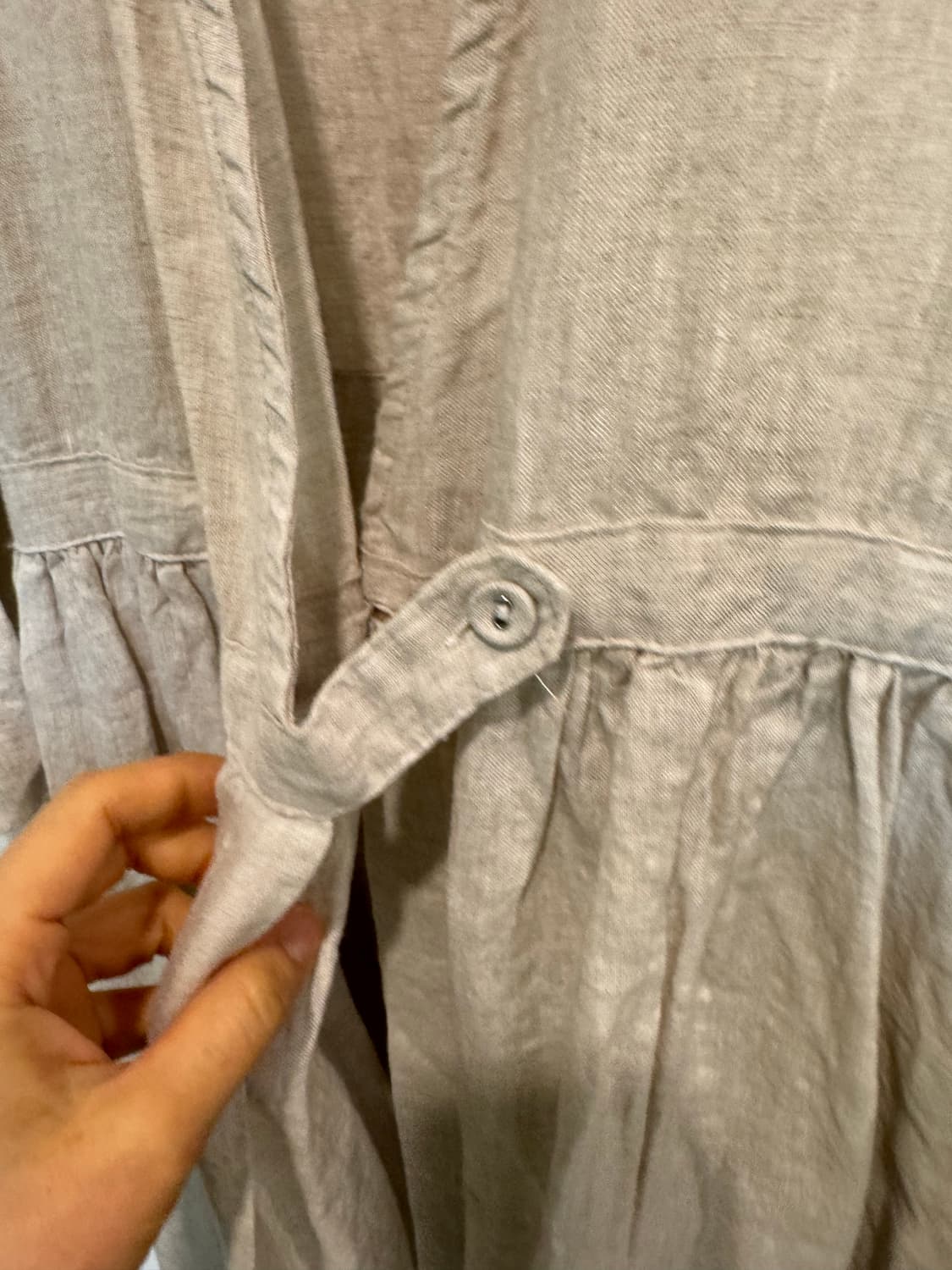 bonny 보니 린넨 랩 원피스가 상품이미지4