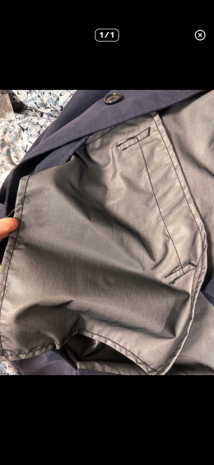 꼼데가르송 옴므 나일론 자켓 s 상품이미지5