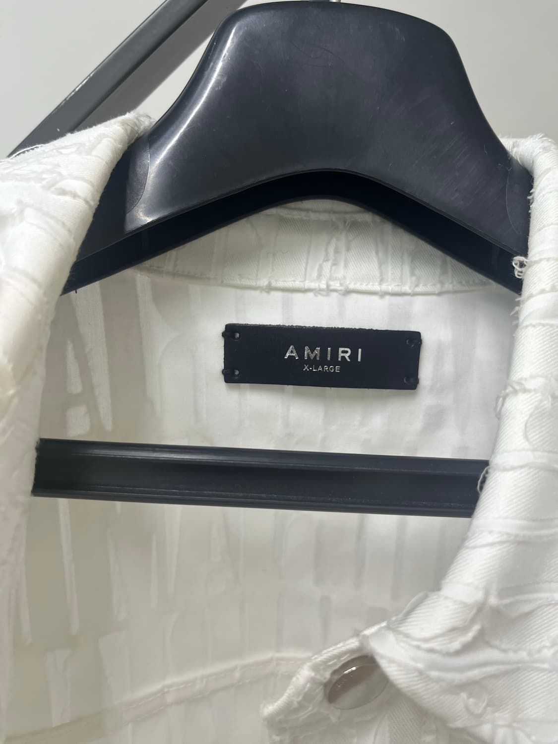 Amiri 아미리 셔링 반팔 셔츠 XL 상품이미지3