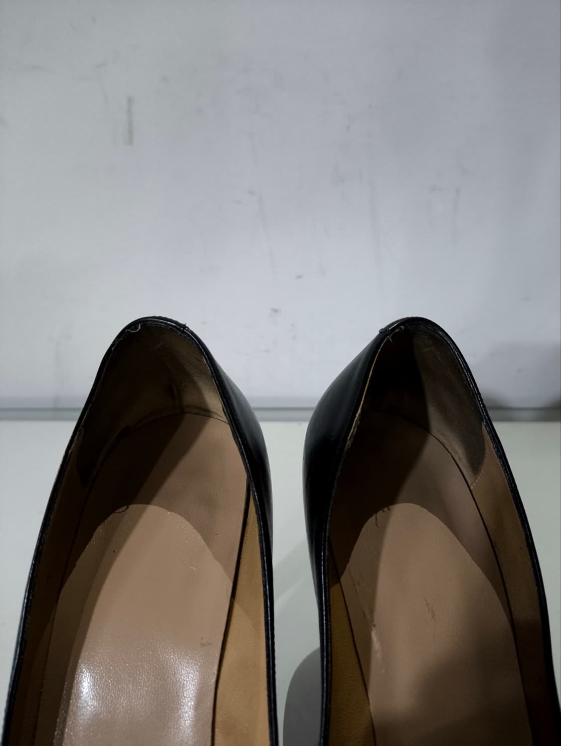 250mm 발리 블랙 구두 여성구두 리본포인트 9cm  상품이미지5