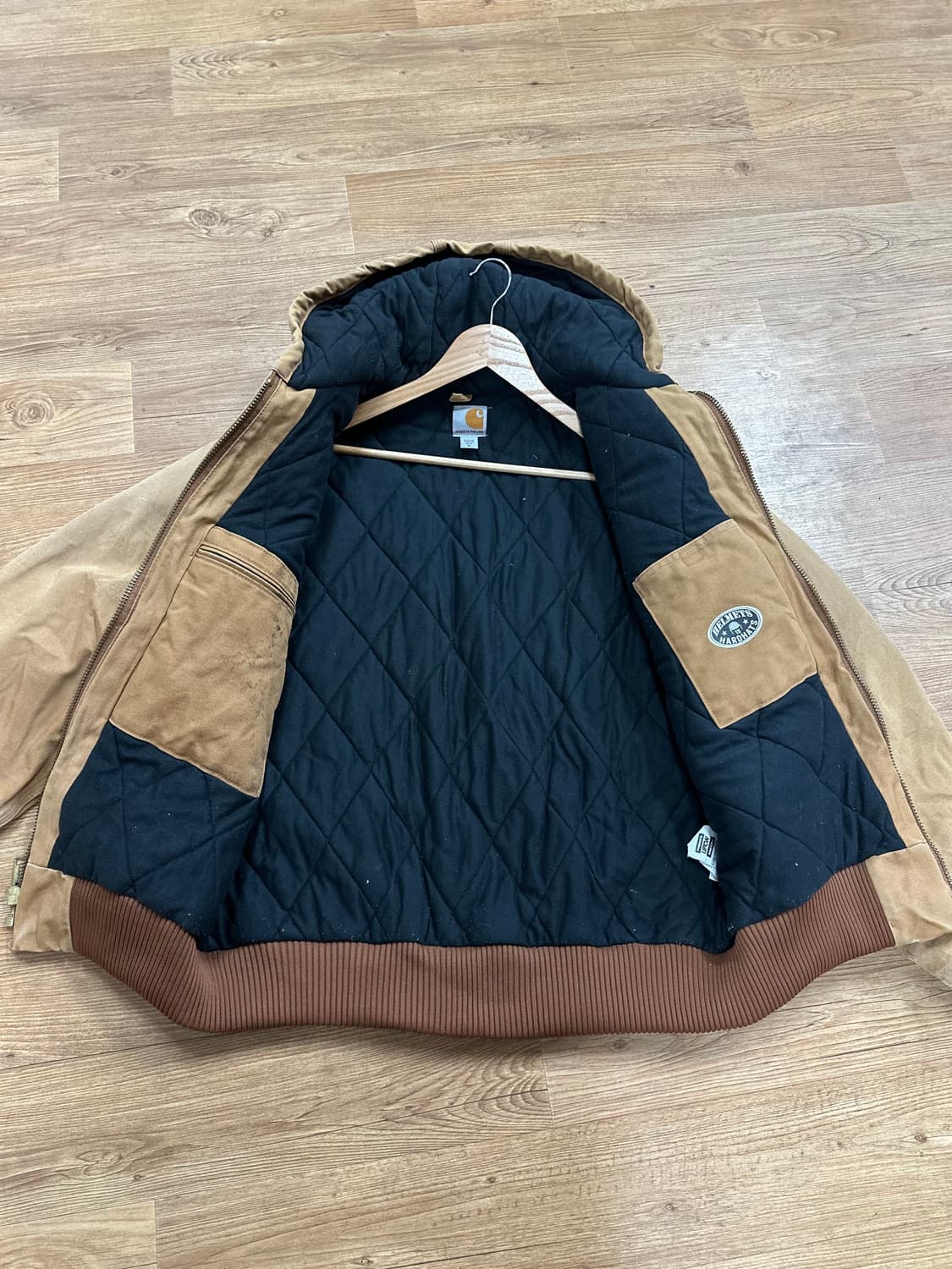 (M) 칼하트 USA 액티브 자켓 J140-BRN 상품이미지5