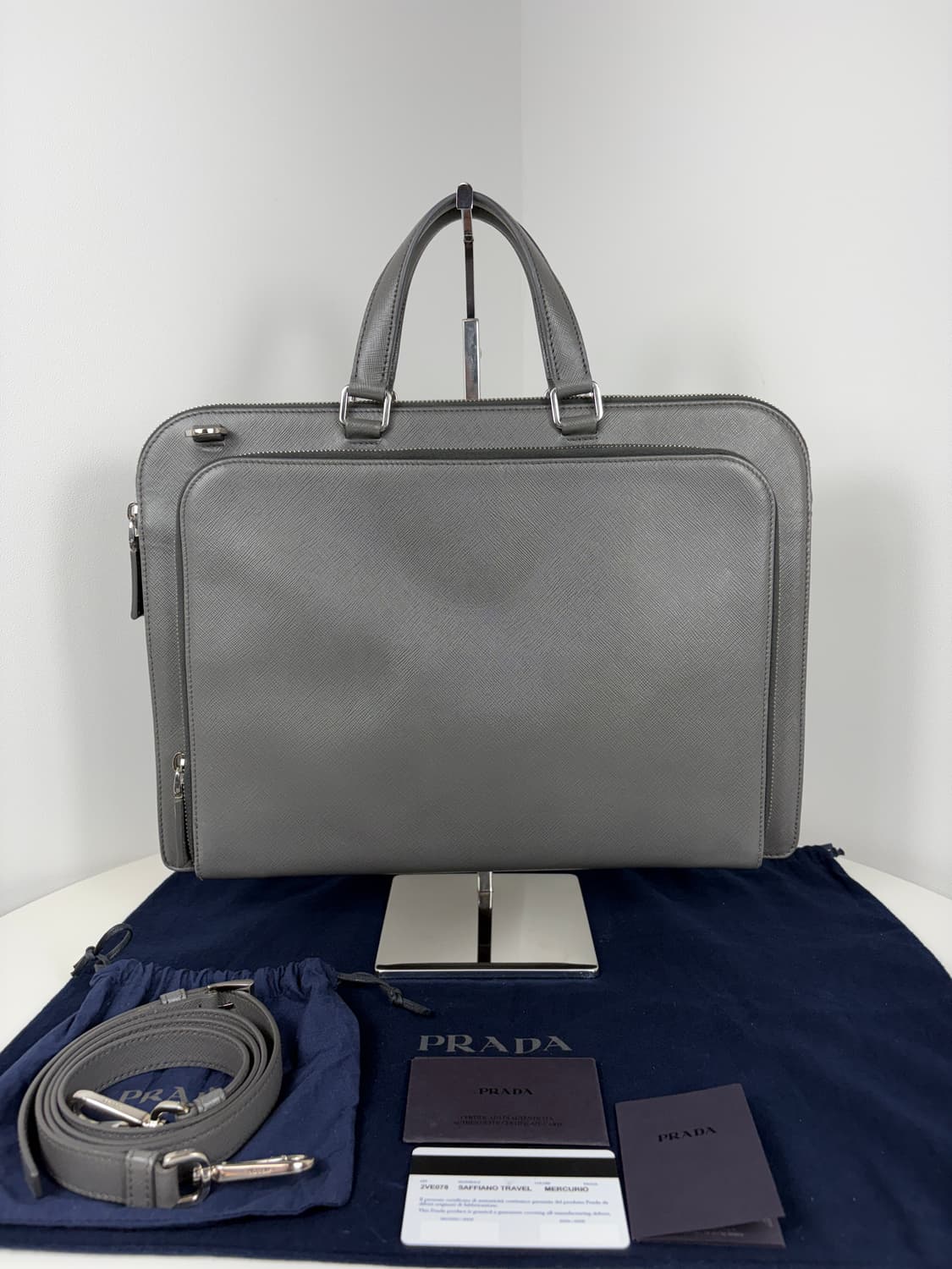 프라다 2VE078 사피아노 서류가방 브리프케이스 상품이미지3