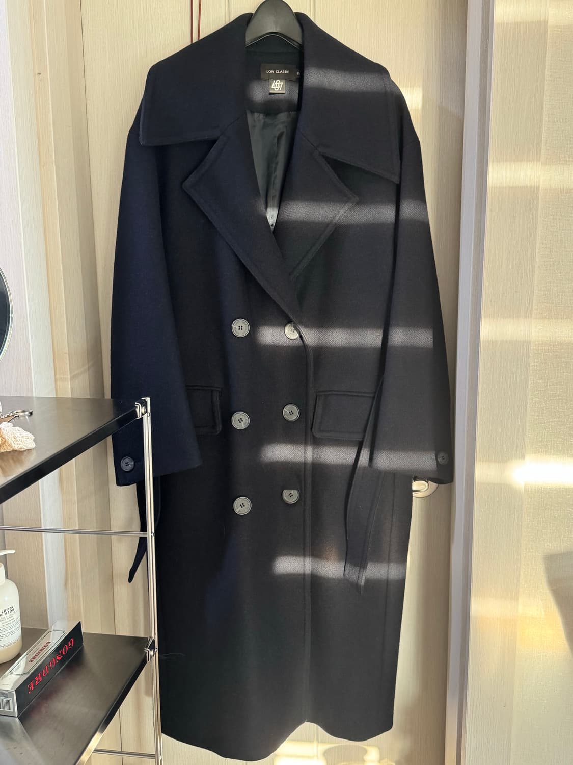 로우클래식 벨티드 코트 상품이미지1